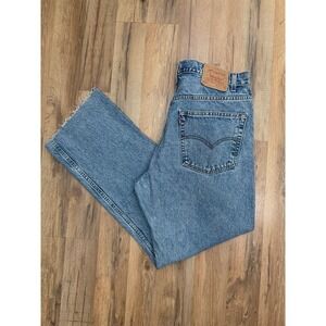 Levi's 505 Regular Fit Straight Leg Jeans Medium‎ Wash Men's 38x34